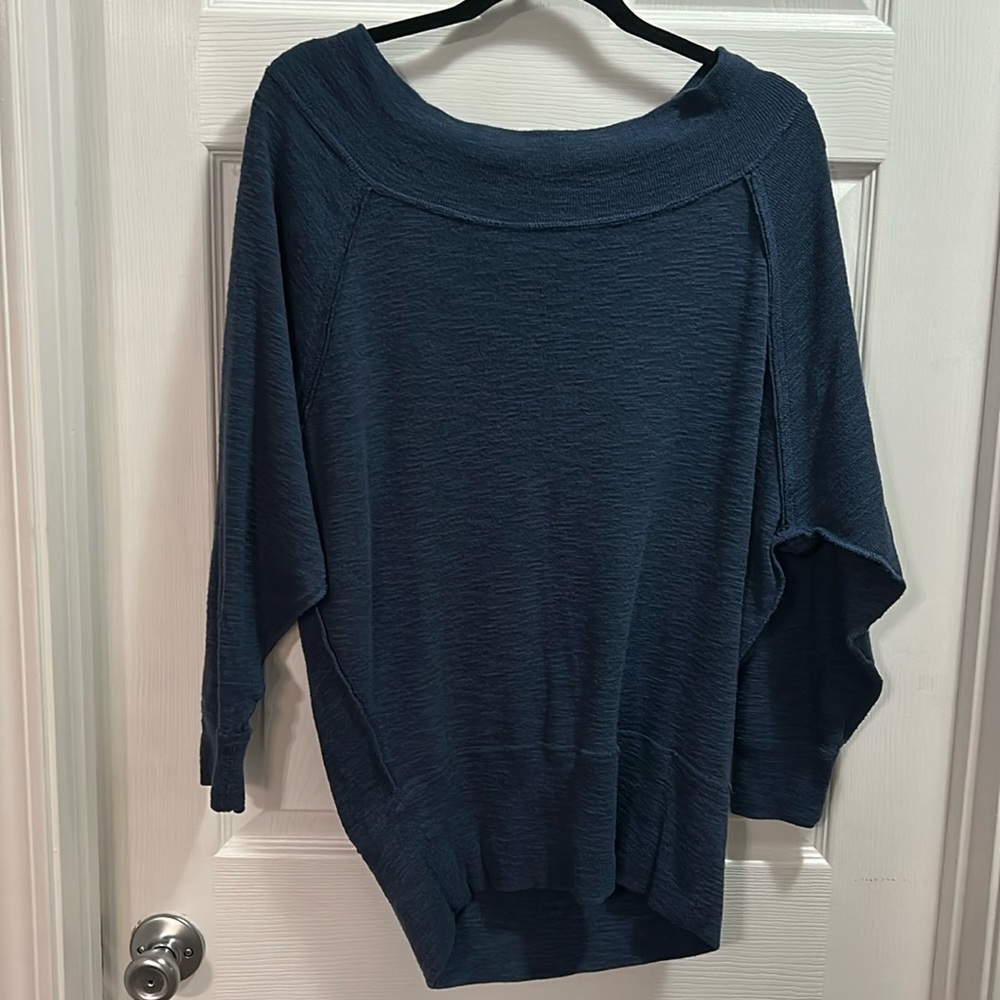 We the Free 3/4 sleeve of shoulder tunic/shirt